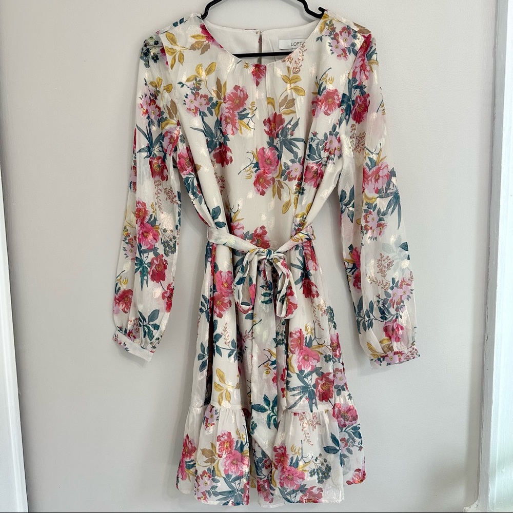 Loft Floral Dress